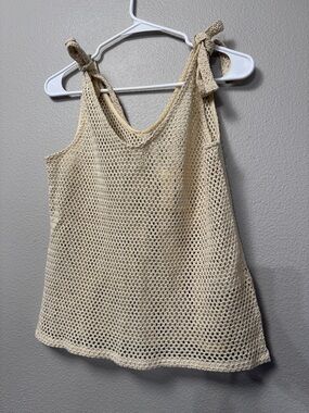 Natura Crochet Tank Top